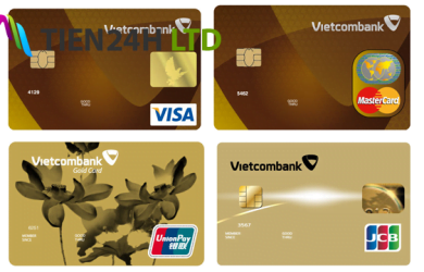 the tin dung Vietcombank Visa mastercard